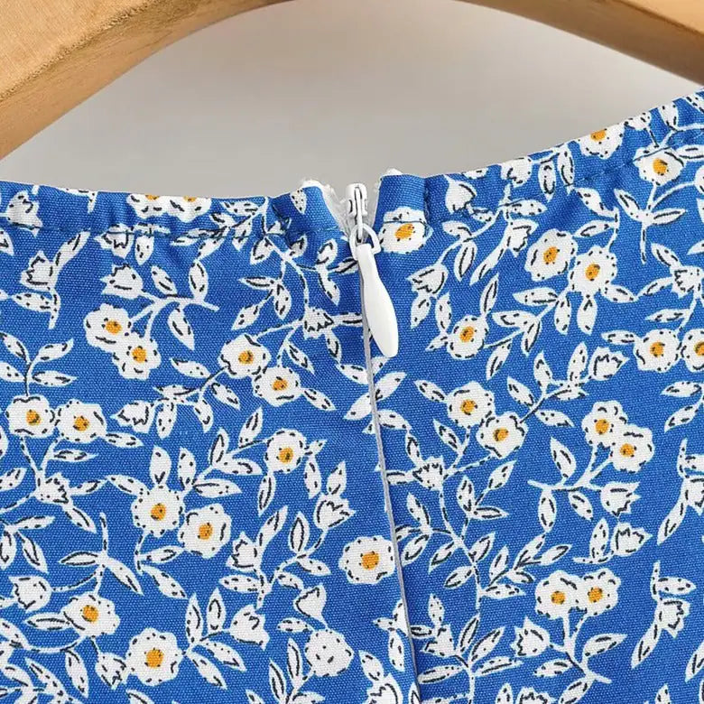 Summer Floral Short Dress