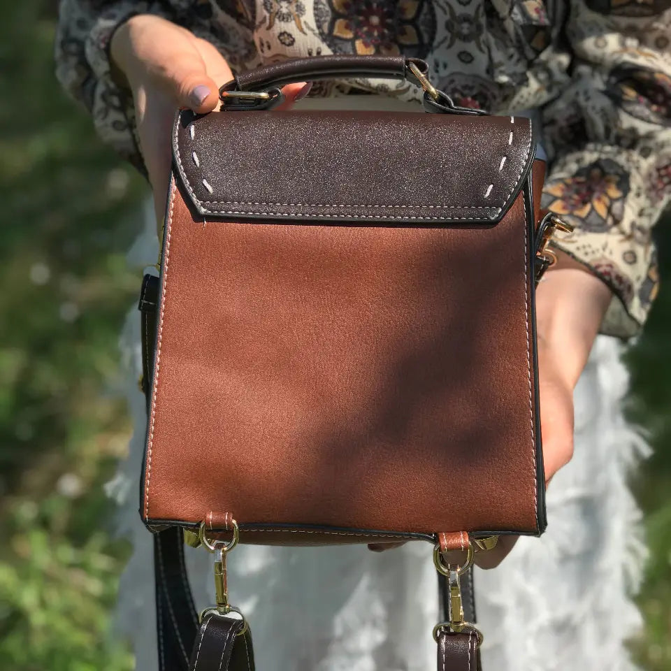 VelloBee Leather Backpack