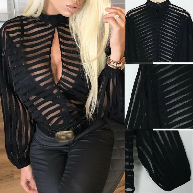 VelloMesh Blouse