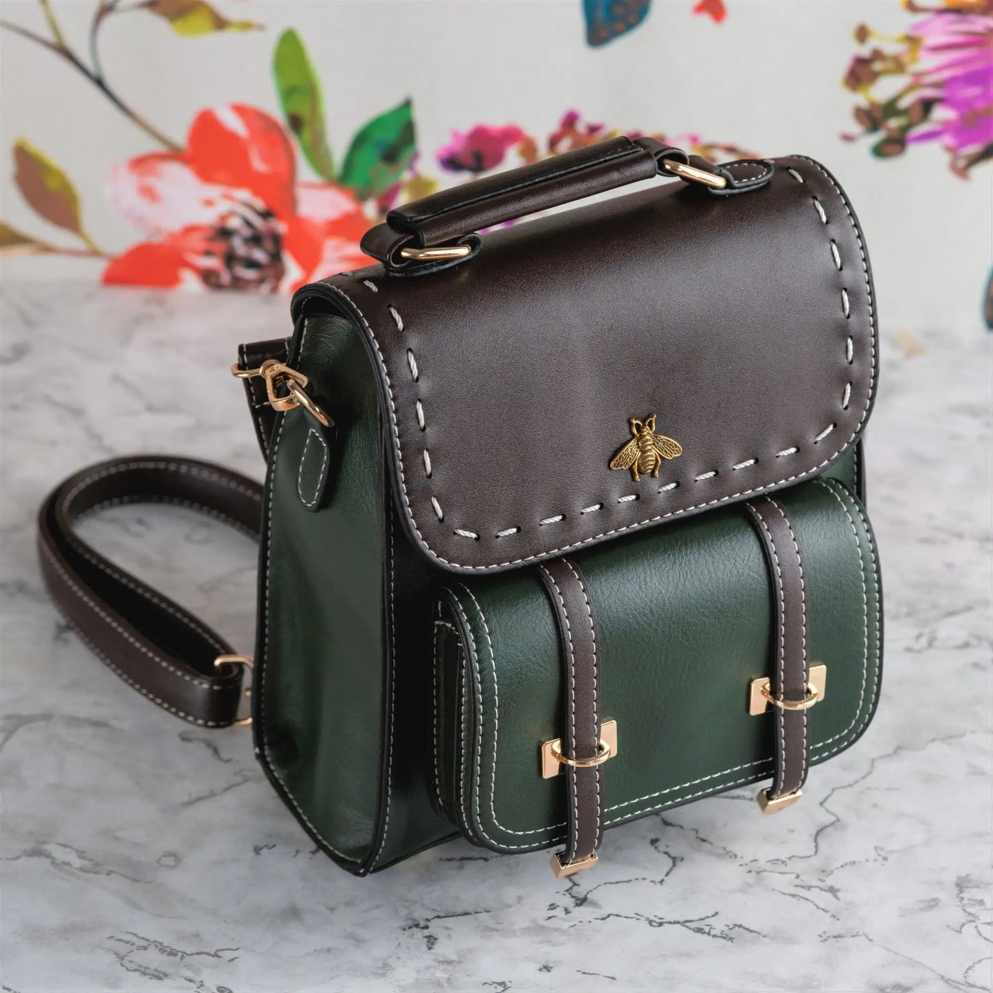 VelloBee Leather Backpack
