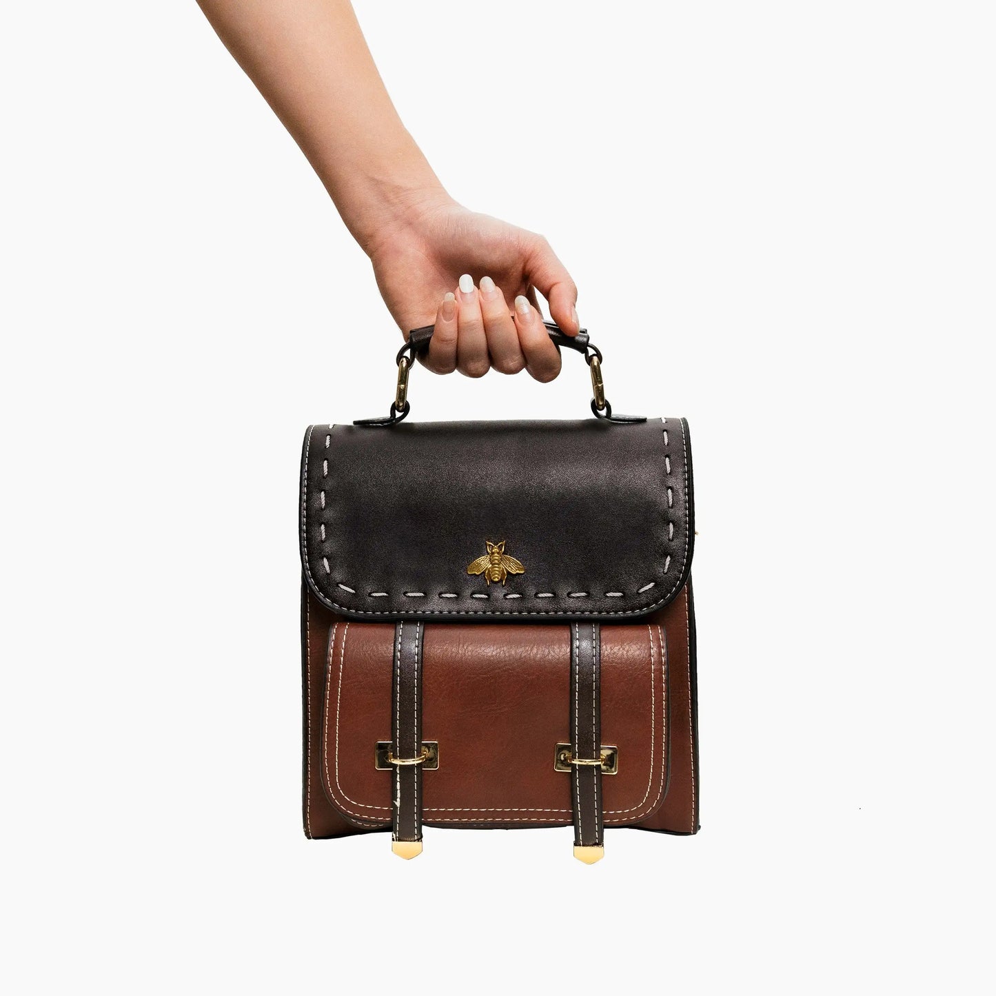 VelloBee Leather Backpack