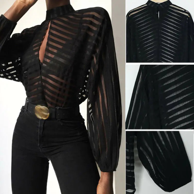 VelloMesh Blouse
