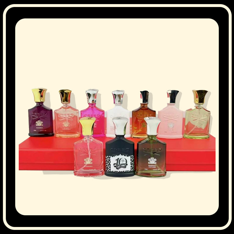 10 Perfumes each 15ml.