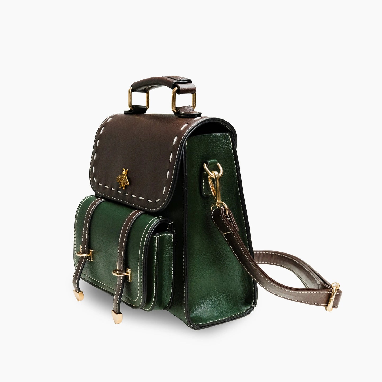 VelloBee Leather Backpack
