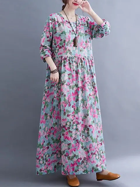 Summer Long Sleeve Dress