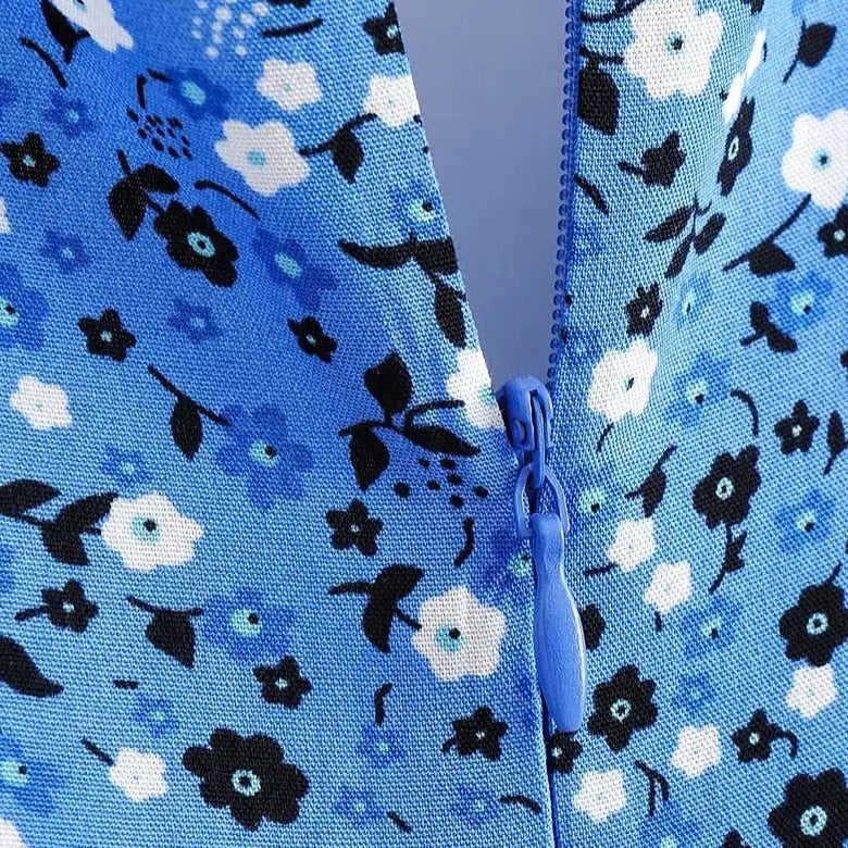 Summer Floral Short Dress