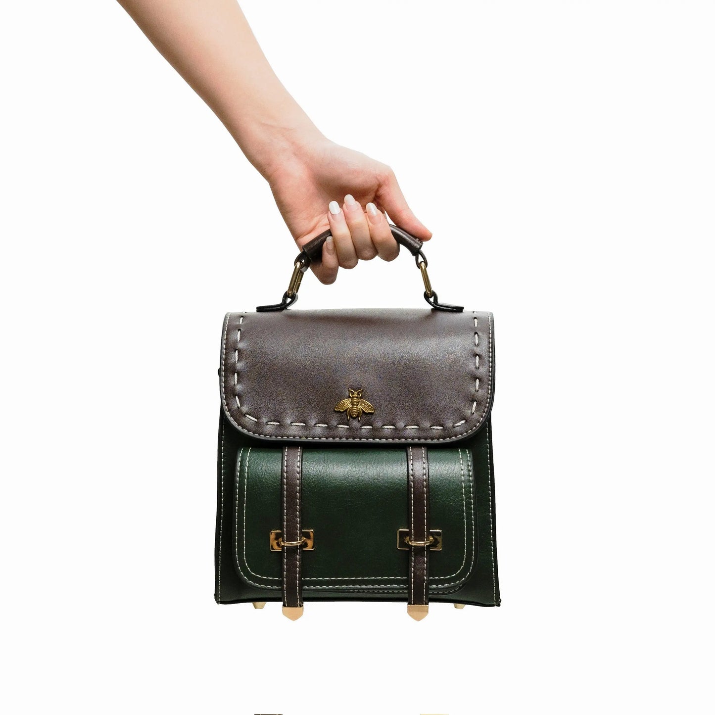 VelloBee Leather Backpack