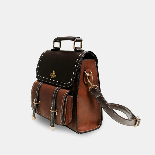 VelloBee Leather Backpack